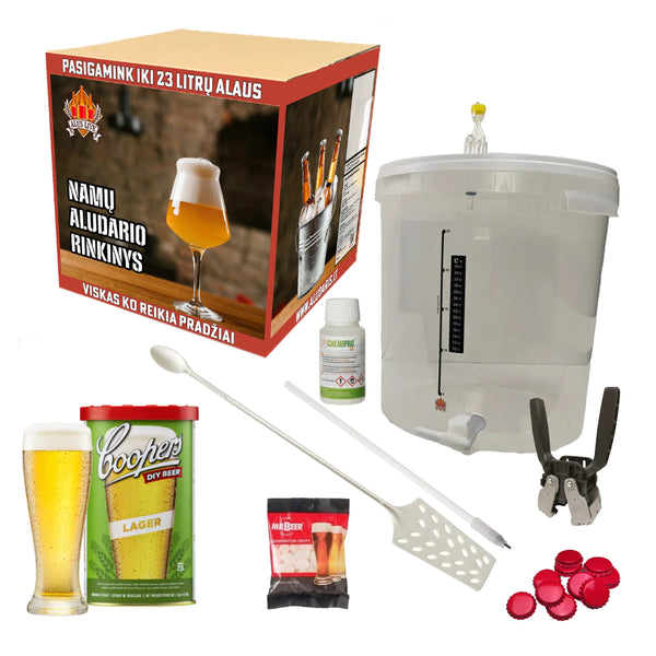 Home Brewer's Kit with Lager
