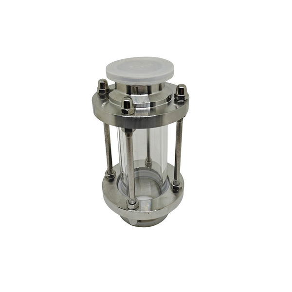 Tri Clamp 1.5" stiklinis revizijos langas ID25mm.
