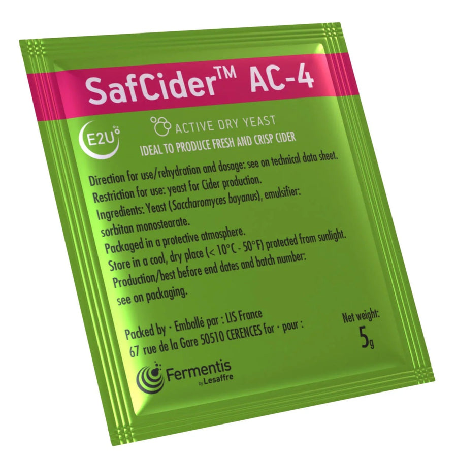 SafCider AC-4 sidro mielės
