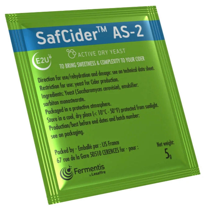 SafCider AS-2 sidro mielės