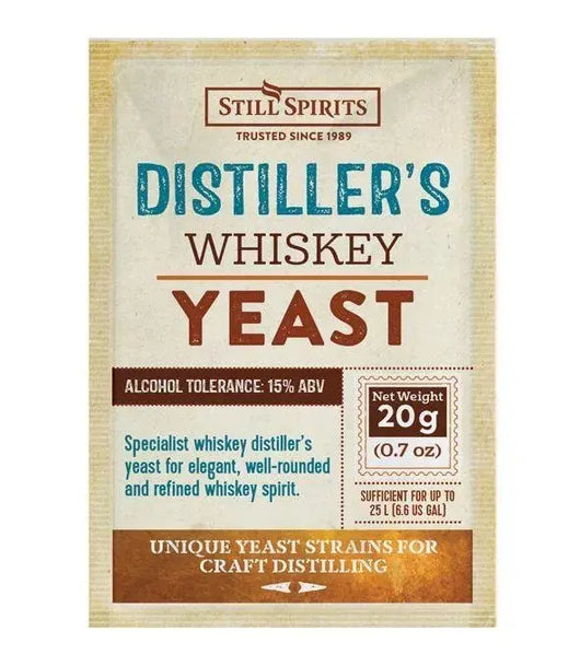 DISTILLER'S YEAST WHISKEY